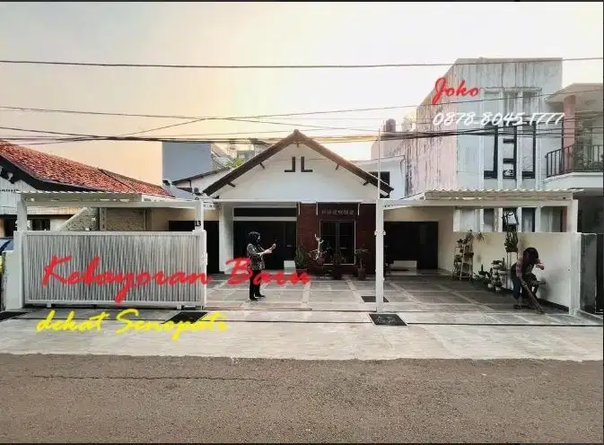 Rumah Cantik Dekat Senopati Dan SCBD Kebayoran Baru, Jakarta Selatan