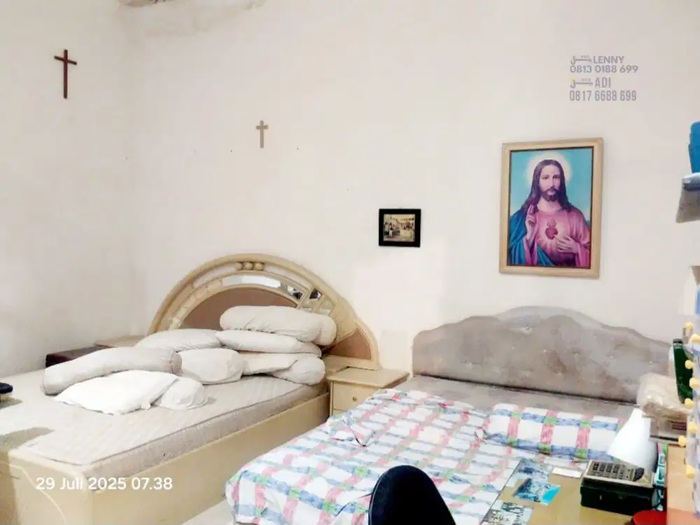 Disewakan & dijual rumah di perkomplekan KFT hadap Selatan