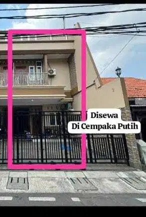 Rumah Disewakan Cempaka Putih Siap Huni Di Tengah Kota Jakarta