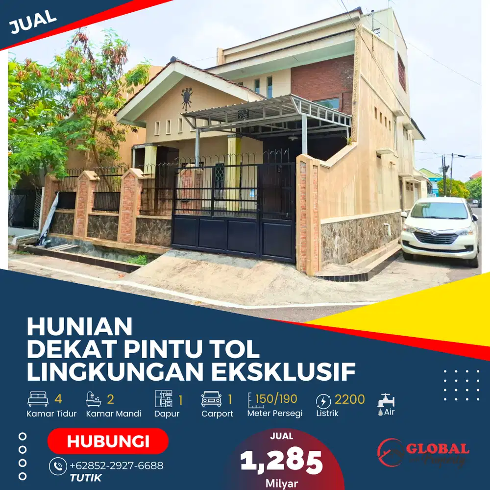 Hunian Dekat Pintu Tol Colomadu