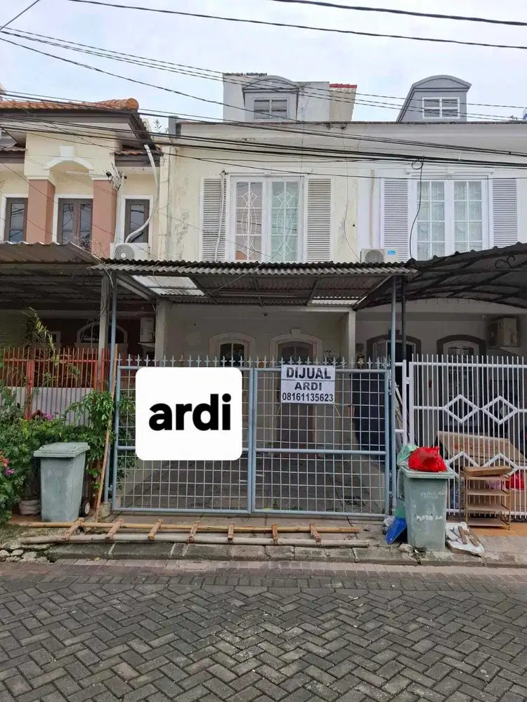 Dijual rumah 2 lt, hdp utara, Shm Citra Garden 2 ex