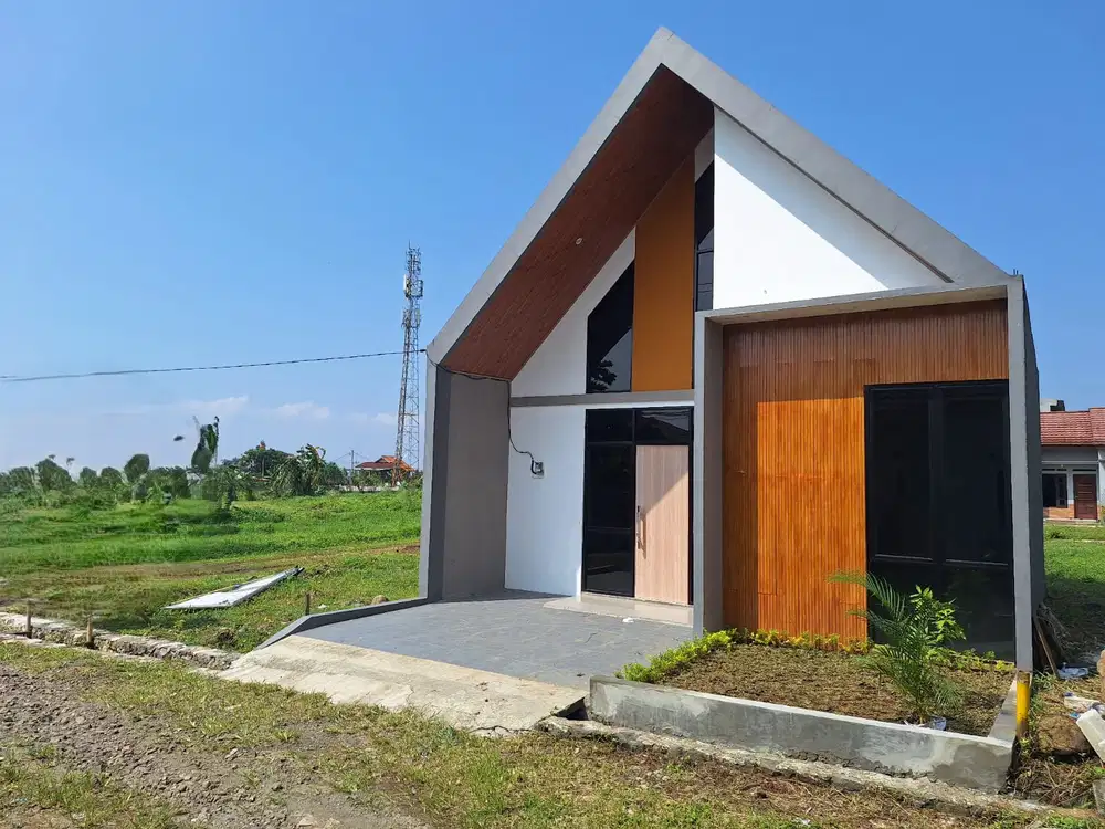 DIJUAL RUMAH GAYA SCANDINAVIA DALAM KOMPLEK BOGOR PERMAI RESIDENCE