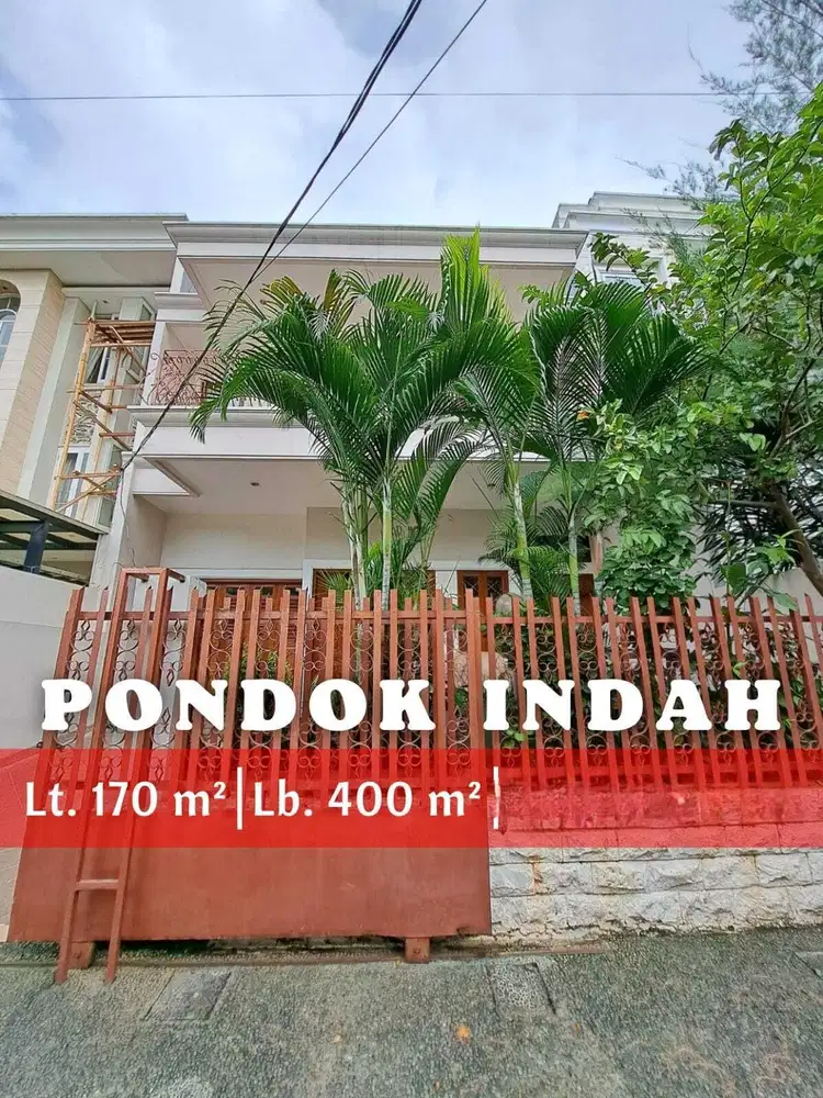 Disewakan Rumah Simple Siap Huni Nyaman Asri di Pondok Indah