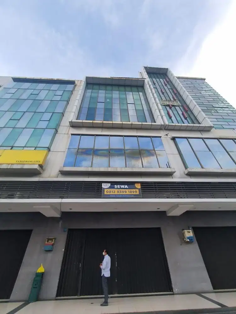 Sewa ruko tangerang hadap jalan raya Kota Tangerang Tangcity Mall
