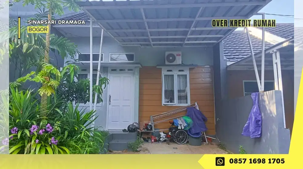 Take Over 69JT Rumah dkt IPB Bogor di San Dramaga Village Sinar Sari