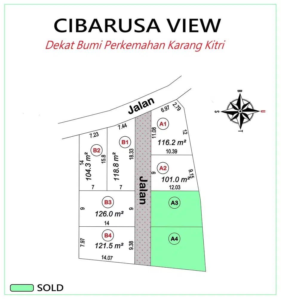 Kavling Cibarusa View: Legalitas Pasti (SHM), Cocok untuk Investasi
