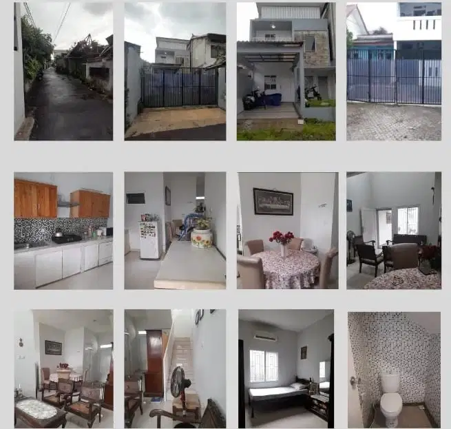 DIJUAL RUMAH 2 LANTAI ADA TAMAN KAWASAN KALIBATA PANCORAN