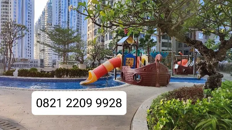 Disewakan bulanan  apartemen the mansion type 1 kmr, full furniture