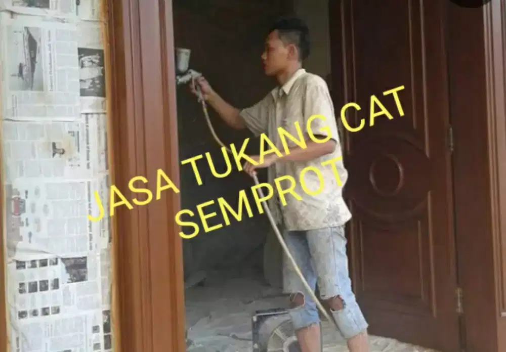 Saya TukAng Cat Semprot Bangunan
