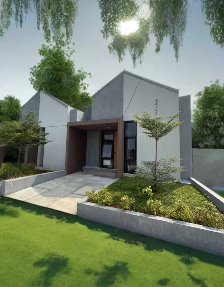 RUMAH DEKAT STASIUN BJG GEDE DEKAT AKSES TOLL FASILITAS RUMAH KOMPLIT