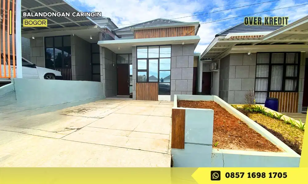 Take Over LT120 Rumah Balandongan Villa Ciherang Indah dkt Tol Bocimi