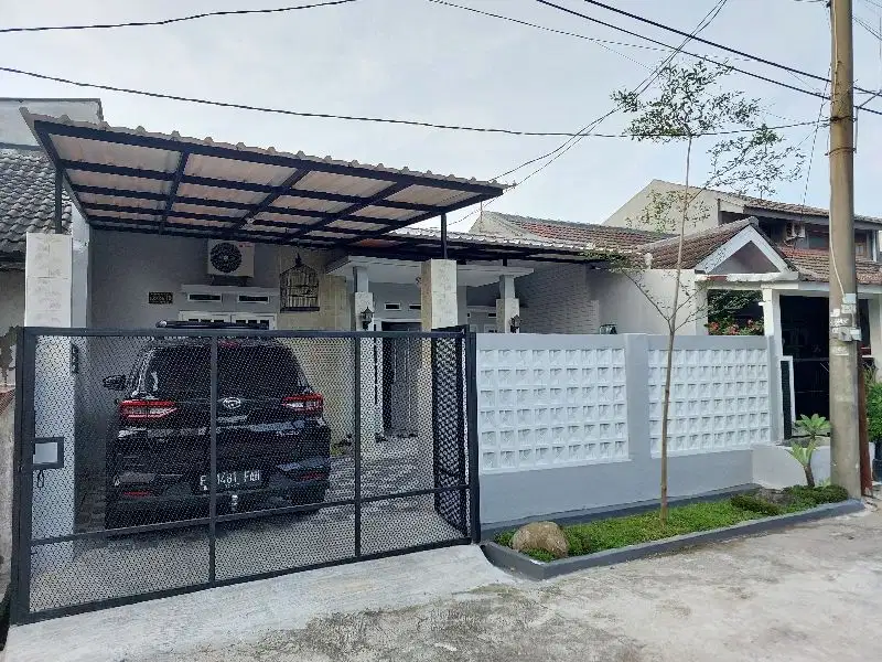 Rumah sejuk Ciomas view Gunung Salak akses 2 tol dan stasiun