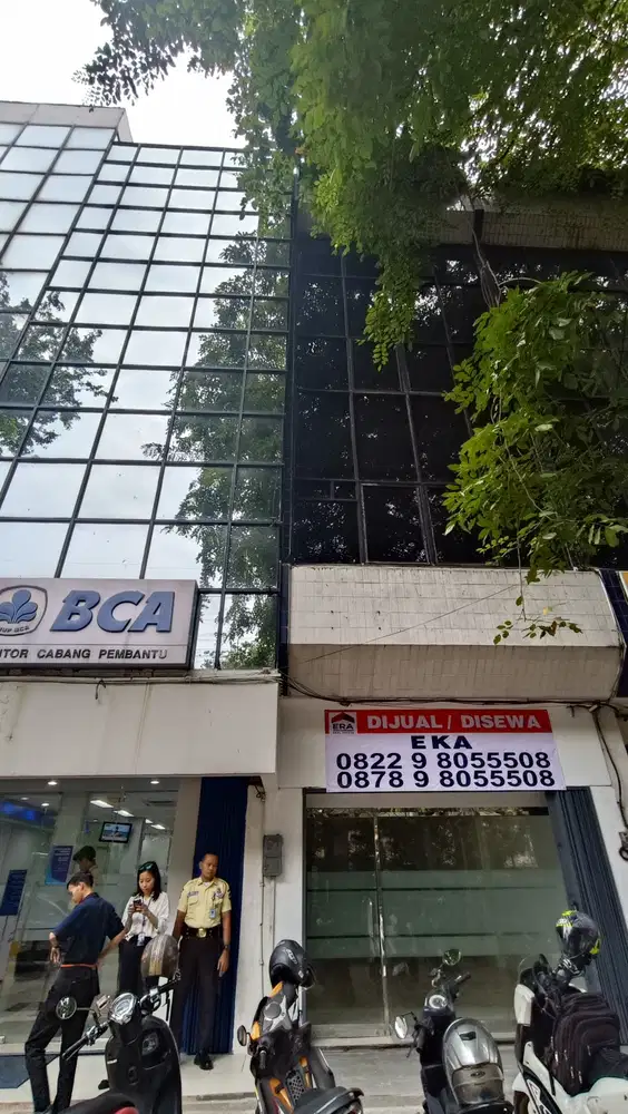 Ruko 4,5 lantai Ex BCA Karang Anyar Jakarta Pusat