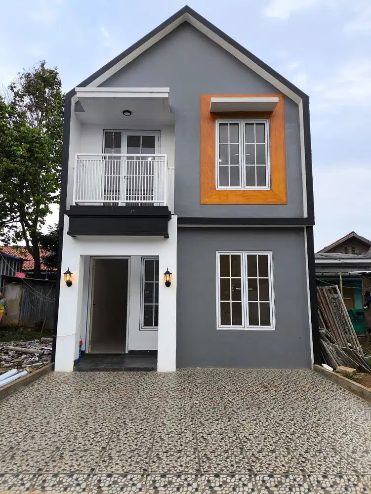 Rumah Skandinavian Pamulang dekat stasiun dan BSD Serpong