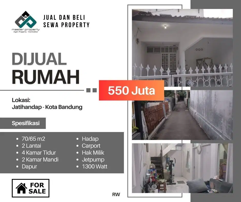 Rumah di Jatihandap Kota Bandung 500 Jutaan – Murah, Akses Strategis