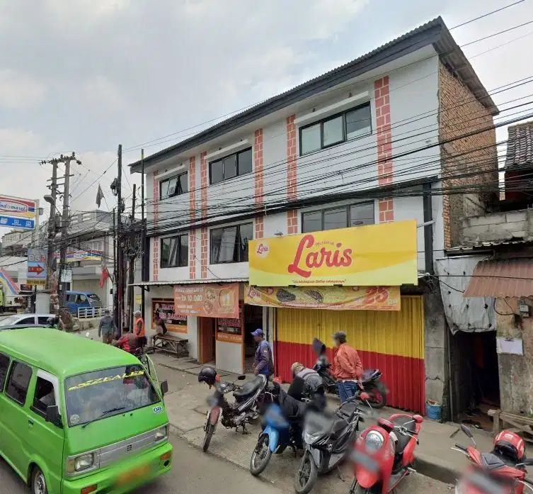 DP 50 Juta Ruko 3 Lantai Bonus Warteg + Modal Kerja + Kosan 10 kamar