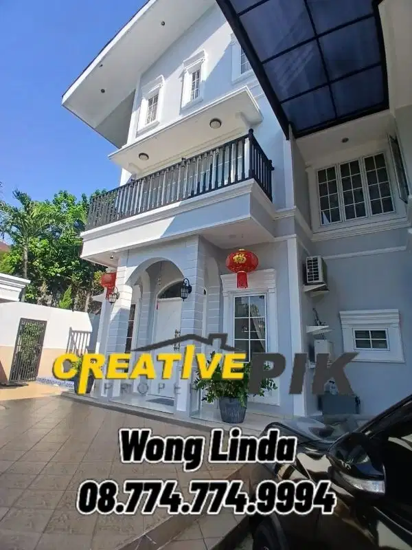 DIJUAL RUMAH TAMAN GRISENDA SHM SEMI FURNISH CAKEP RAPI