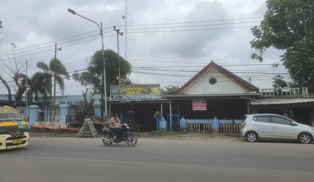 di jual tanah plus bangunan di pinggir jalan kertapati pasar palembang