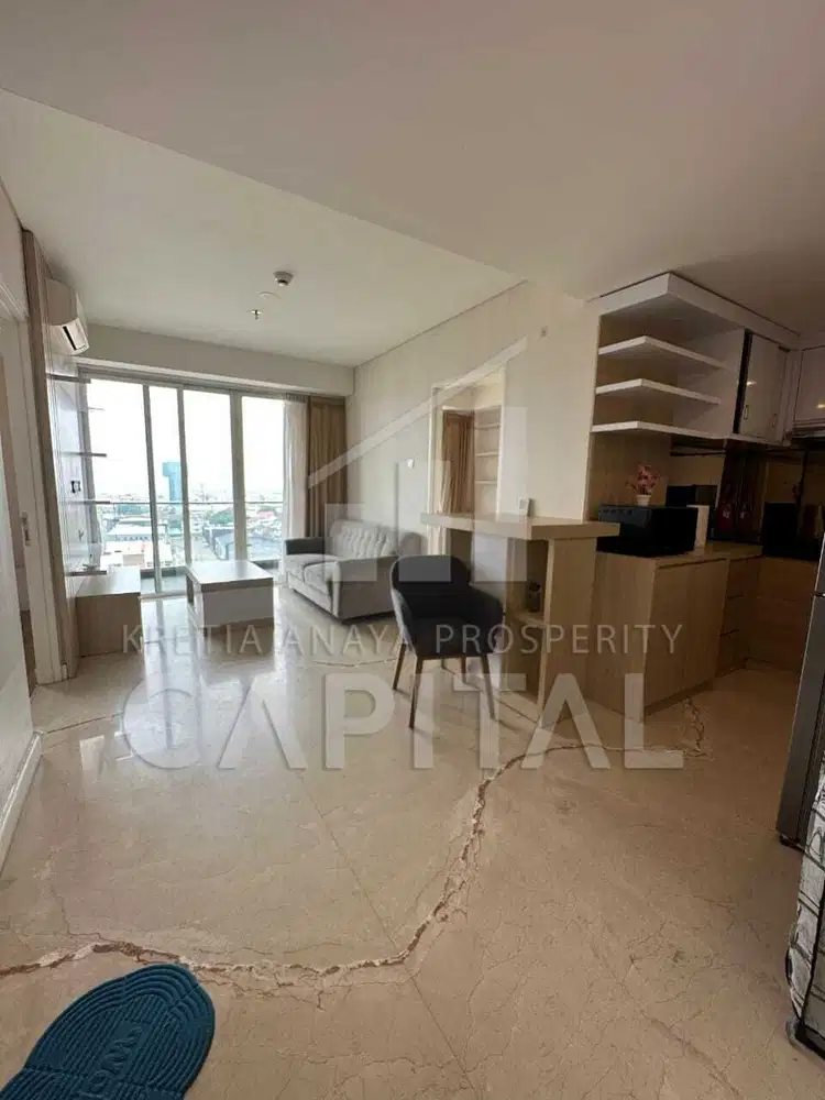 LANDMARK RESIDENCE 2BR LANTAI 12 FULLY FURNISHED CITY VIEW