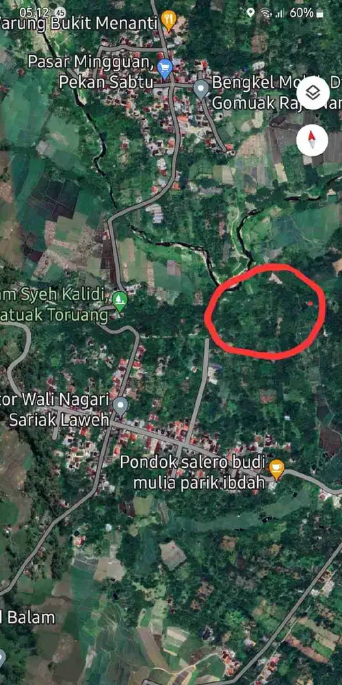 Dijual Tanah Produktif Strategis Sumatera Barat