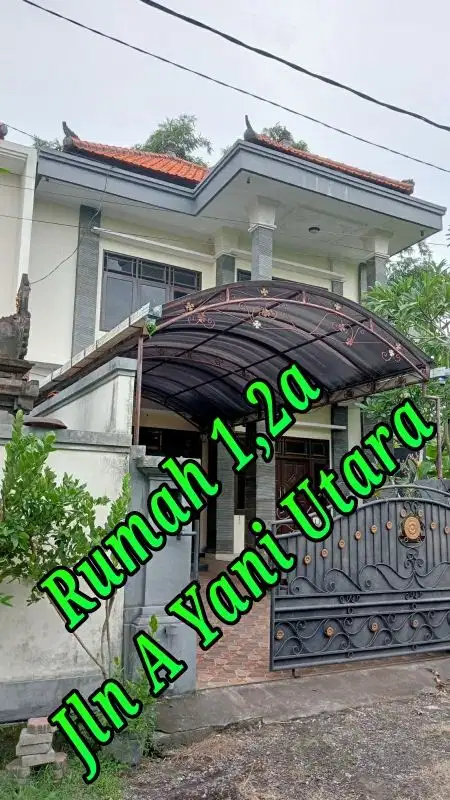 Dijual Rumah di Jln A Yani Utara Denpasar Bali