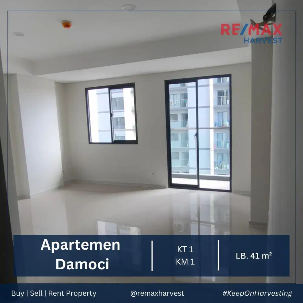 DIJUAL CEPAT APARTEMEN DAAN MOGOT CITY TYPE STUDIO PREMIUM BESAR