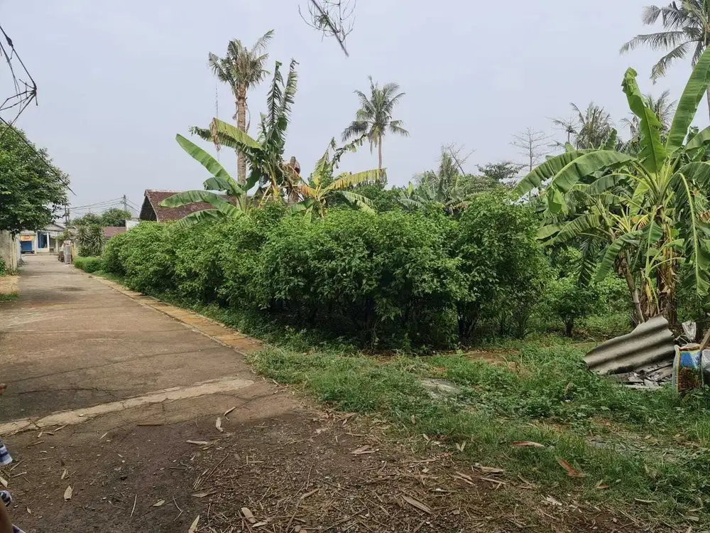 Dijual tanah 2.7jt/m 952 m2 di cikunir cocok utk workshop gudang rumah