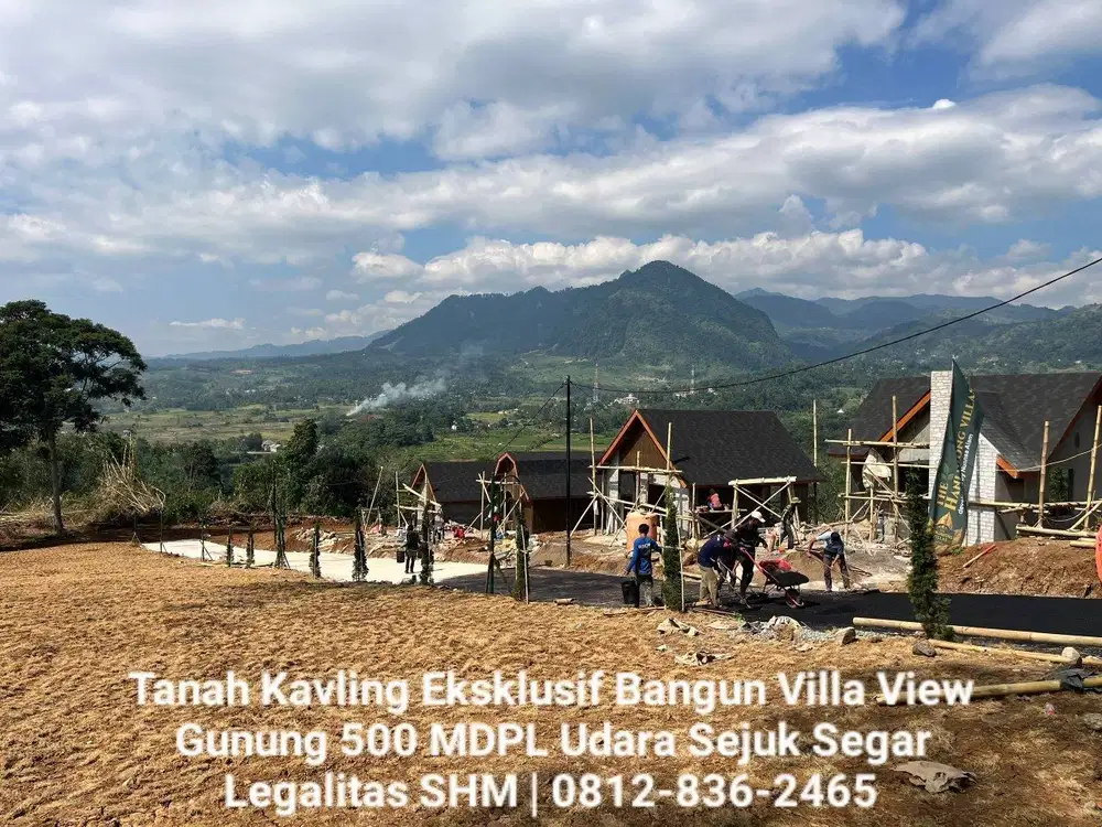Tanah Kavling Murah Siap Bangun Rumah VILLA Dekat Jakarta Depok Cibubur Sentul Cileungsi Bekasi Bogor SHM