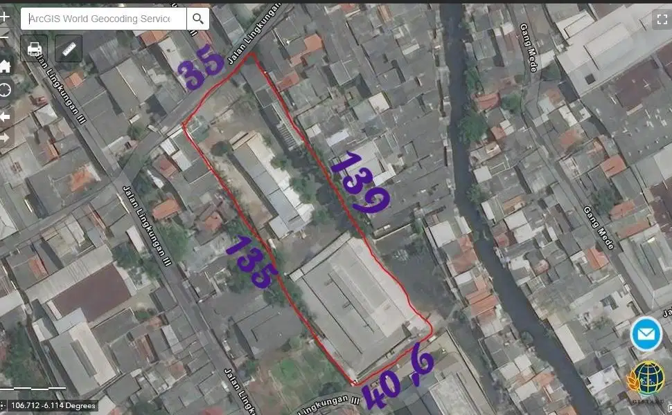 Dijual Tanah Beserta Work Shop Lokasi Tegal Alur Jakarta Barat