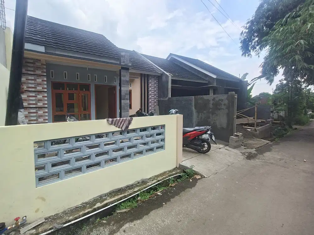 Rumah baru perkampungan Banteran Sumbang Banyumas