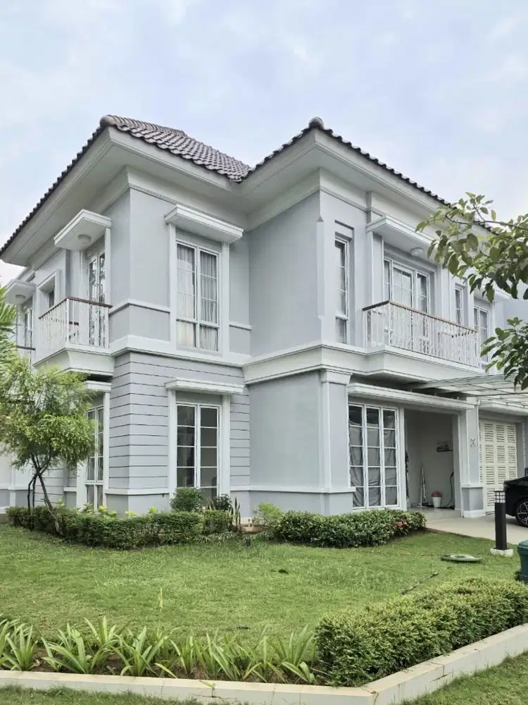 Dijual Rumah Hoek Baru Eropa Classic 12x17 di Menaggio Village Timur