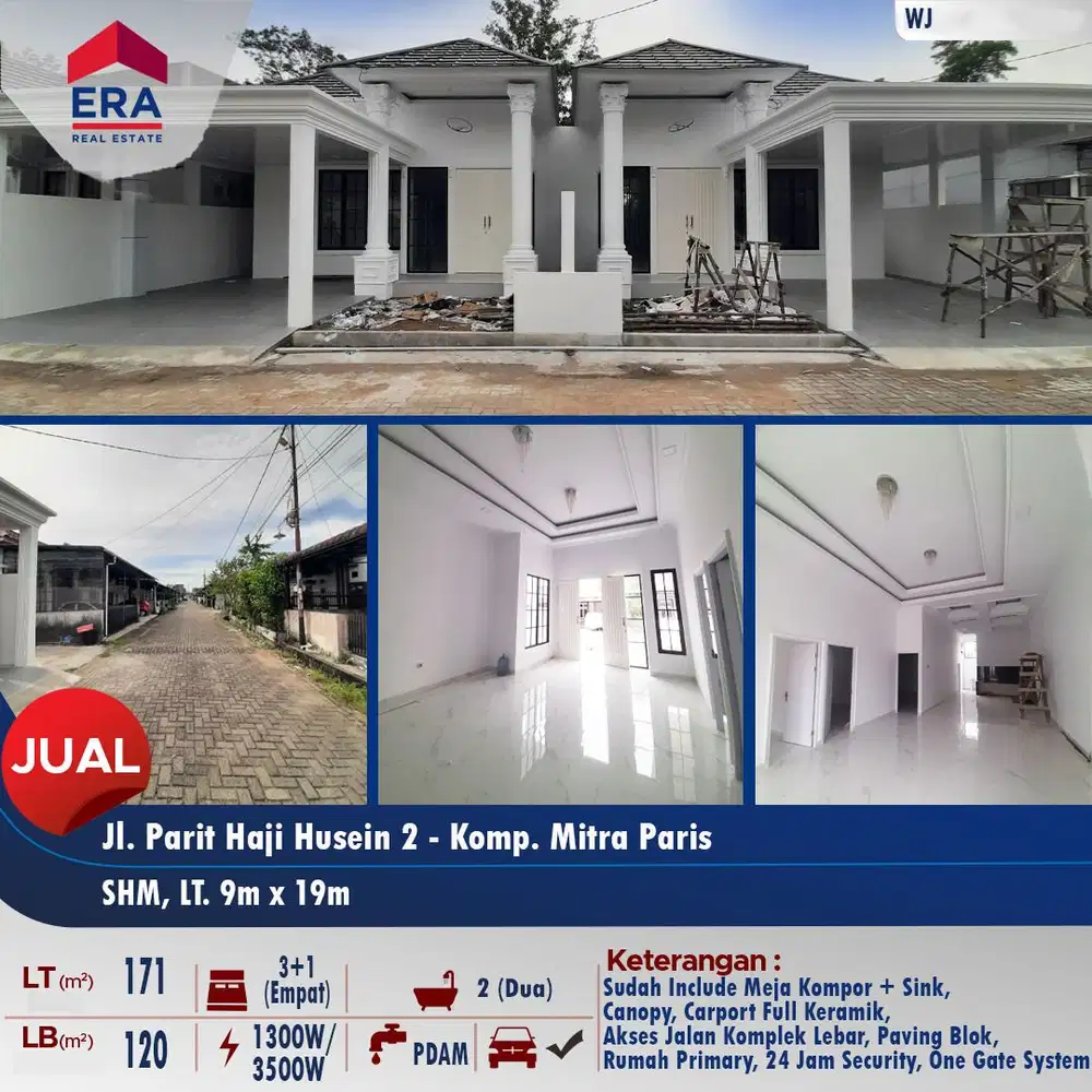 rumah baru di Paris 2 - unit terbatas (HANYA 2 UNIT)