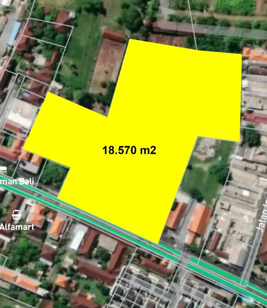 Dijual Tanah Komersil & Premium di Central Kuta Bali