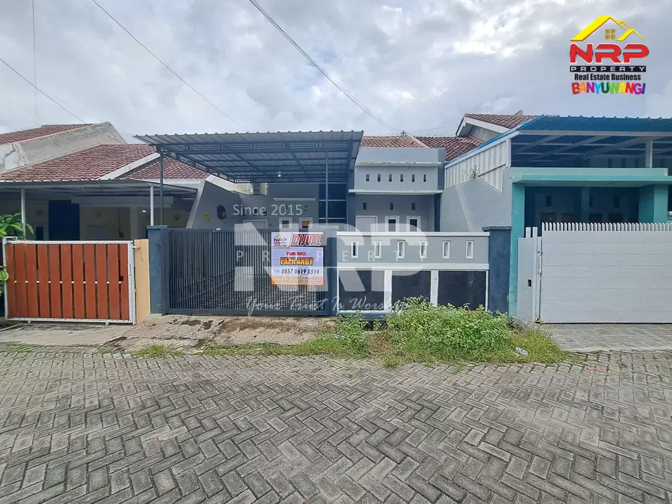 Rumah dijual Cocok untuk hunian keluarga atau investasi jangka panjang di Kebalenan - Banyuwangi