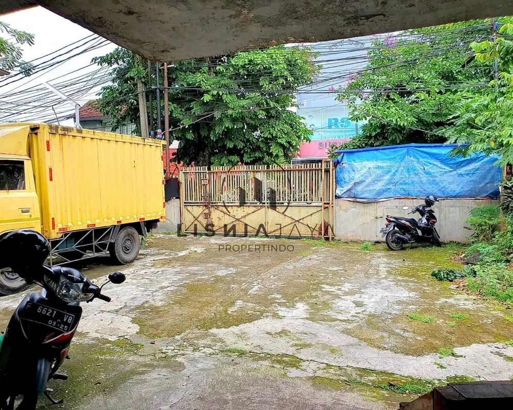 Dijual Murah Gudang Hitung Tanah di Dekat Pasar Bogor, Pinggir Jalan U