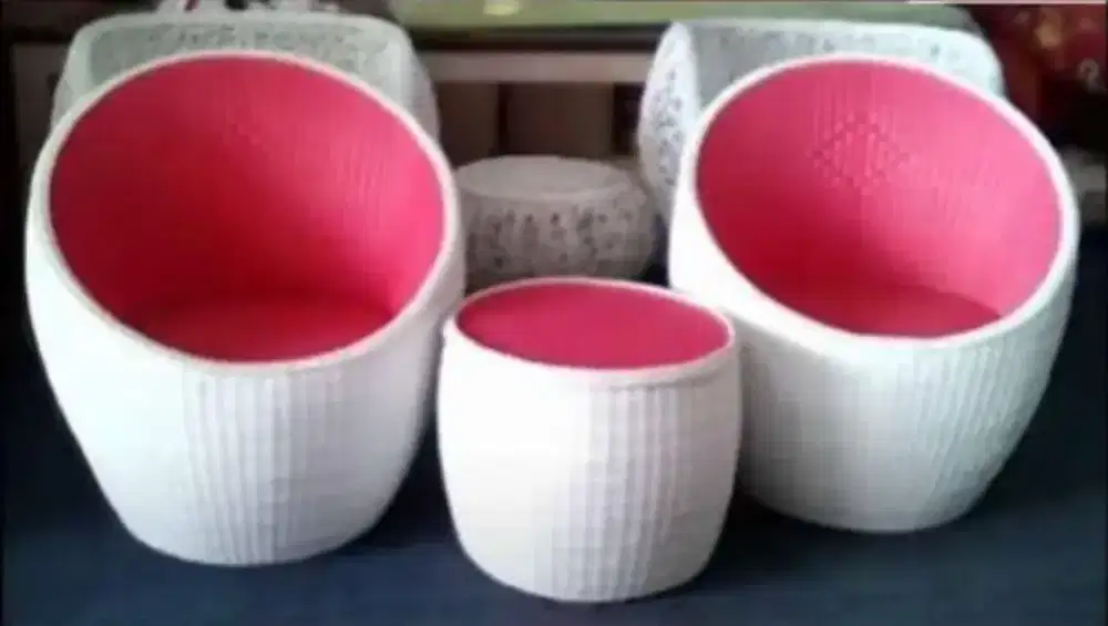 Kursi Rotan Teras Gentong 21