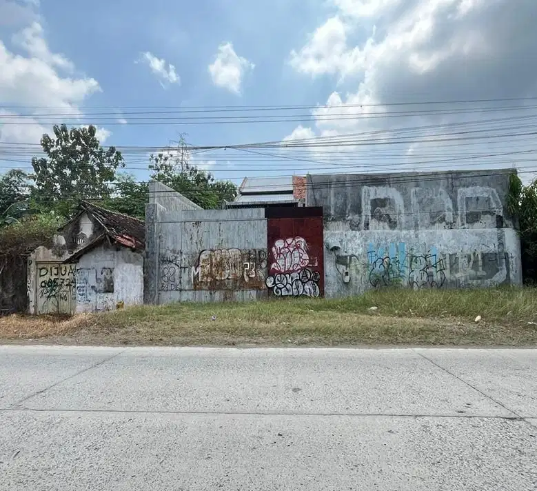 BREBES JATIBARANG KLAMPIS TANAH LUAS PINGGIR JALAN RAYA JUAL MURAH