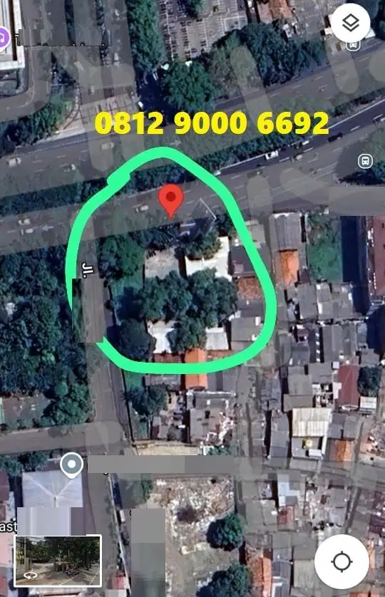 Jual cepat Tanah Lahan di Tebet Jakarta Selatan dekat Kota Kasablanka