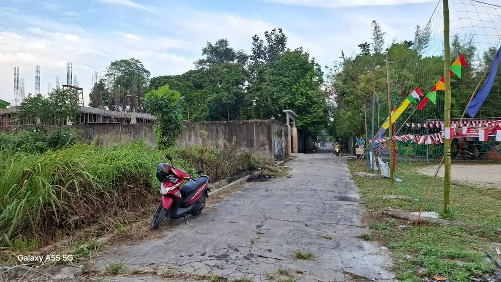 Tanah tengah kota Pekanbaru jl Pandawa Simpang Tiga