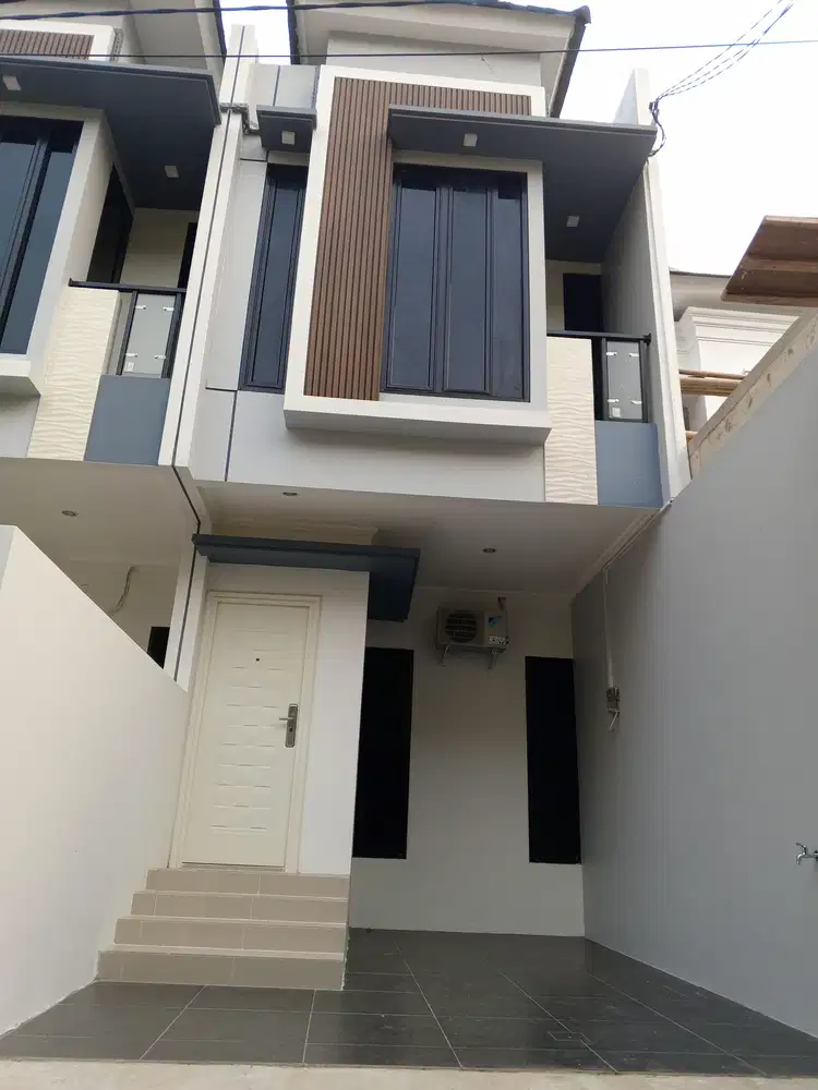 Dijual Rumah Baru Minimalis Modern 2 Lt di Pisangan Baru Utara Jakarta