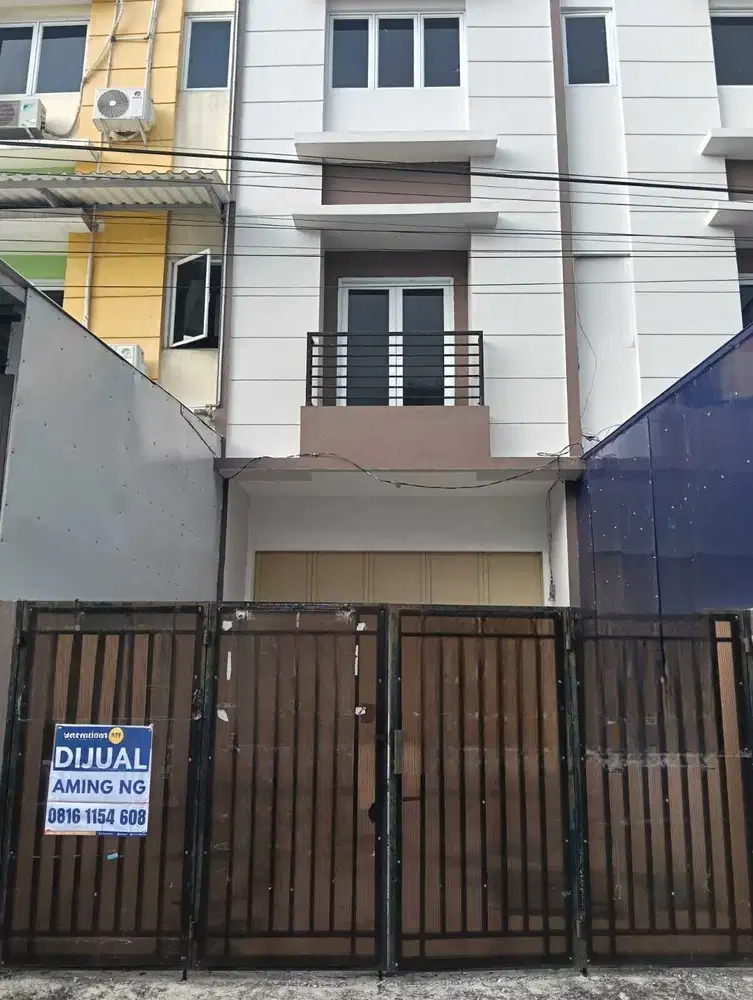 Rumah usaha 4 lantai dijual Petojo Viy Cideng Jakarta Pusat