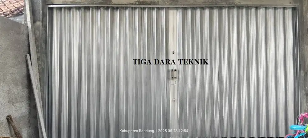 Gerbang Lipat Folding gate, Jasa pasang service ahli | bandung cimahi