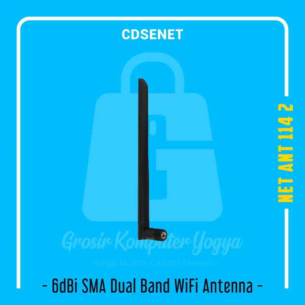 Onelinkmore RP-SMA 10dbi Dual Band ANTENA WIRELESS