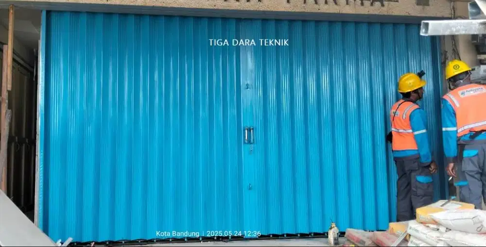 Jasa pasang Folding gate / Pintu Harmonika Murah Berkualitas