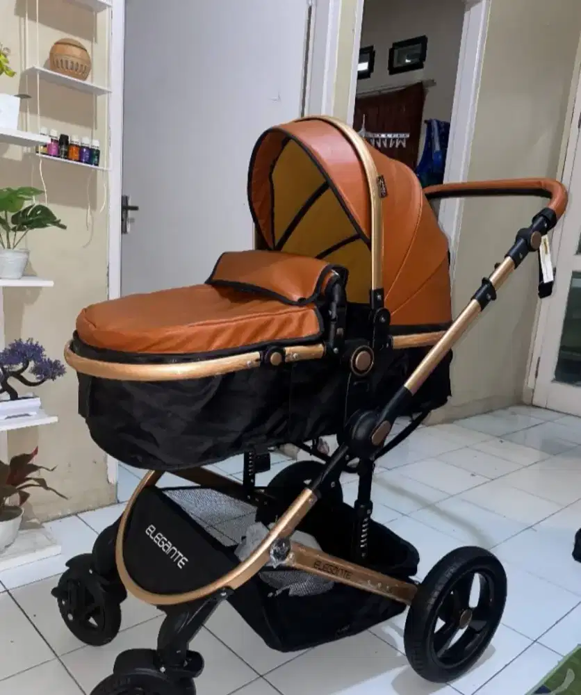 Jual Stroller &#x27;PLIKO ELEGANTE B/S 690&#x27;, Second Kondisi 80%!