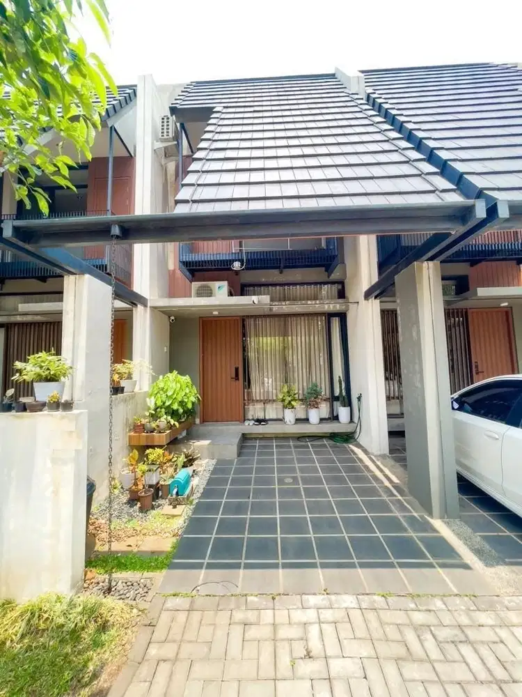 Rumah 2 lantai siap huni di  Fleekhauz Greenwich BSD Tangerang