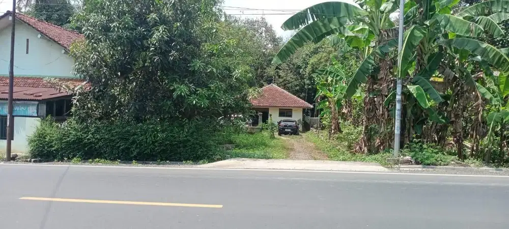 Dijual Tanah bonus bangunan jln raya Karanglewas Cilongok Purwokerto