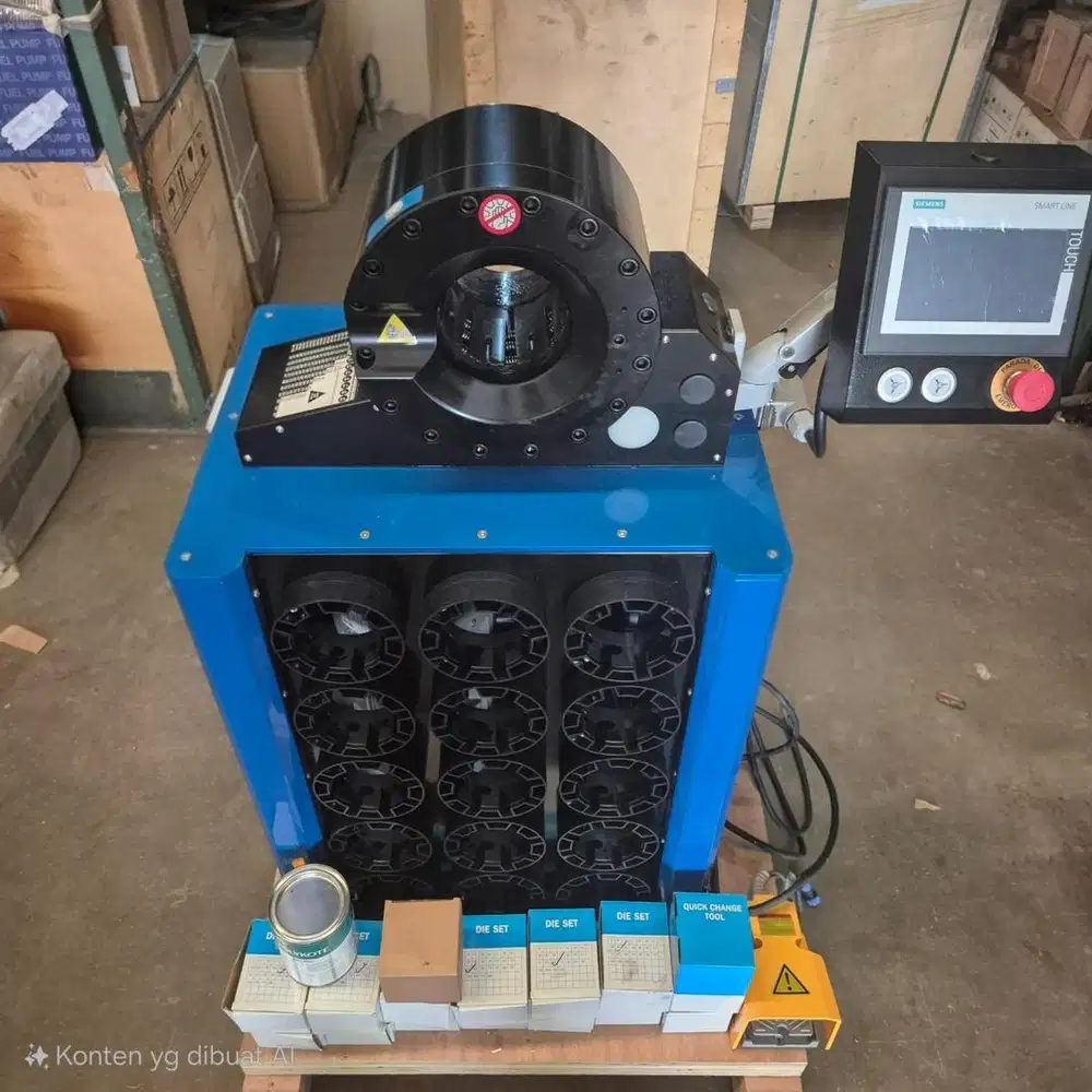 Mesin Press Selang Hidrolik P32 Touch Screen