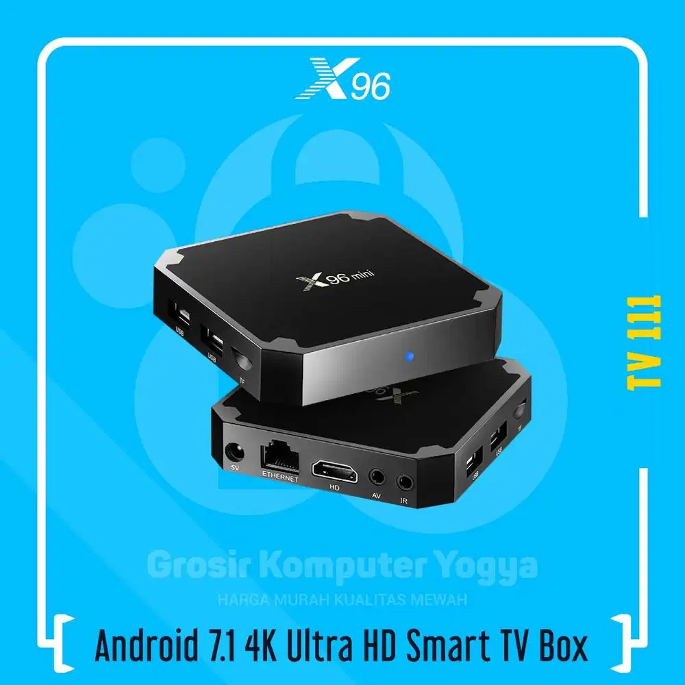 X96 mini Android 7.1 4K Ultra HD DDR3 1GB RAM 8GB ROM Smart TV Box