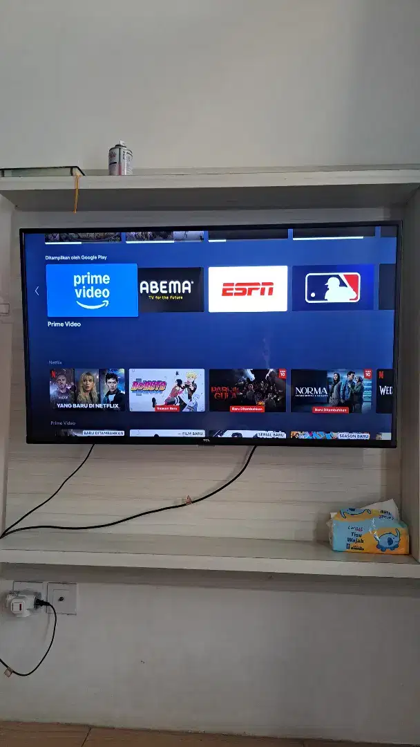 TV TCL SMART ANDROID 43A8